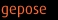 gepose